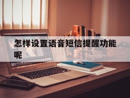 怎样设置语音短信提醒功能呢