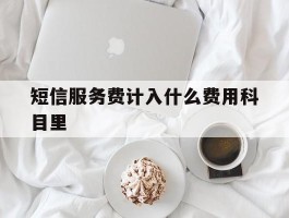 短信服务费计入什么费用科目里