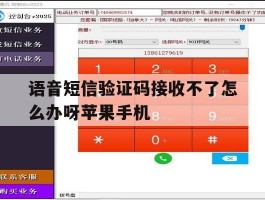 包含语音短信验证码接收不了怎么办呀苹果手机的词条