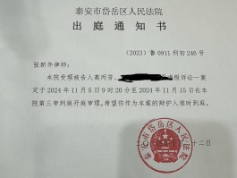 法院开庭通知短信模板范文图片大全的简单介绍