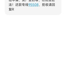 1068短信收到诉讼预警