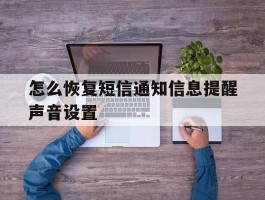 怎么恢复短信通知信息提醒声音设置