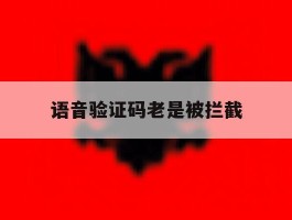 语音验证码老是被拦截