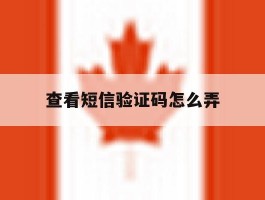 查看短信验证码怎么弄