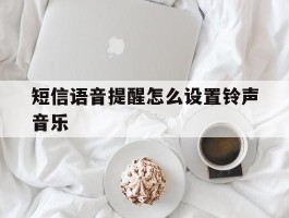 短信语音提醒怎么设置铃声音乐