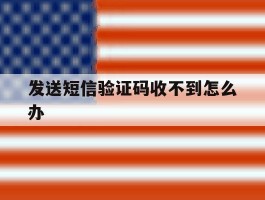 发送短信验证码收不到怎么办
