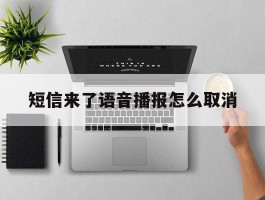 短信来了语音播报怎么取消