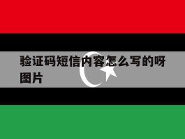 验证码短信内容怎么写的呀图片